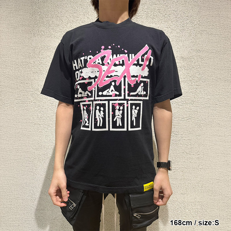 AWFUL LOT OF SEX TEE -BLACK-