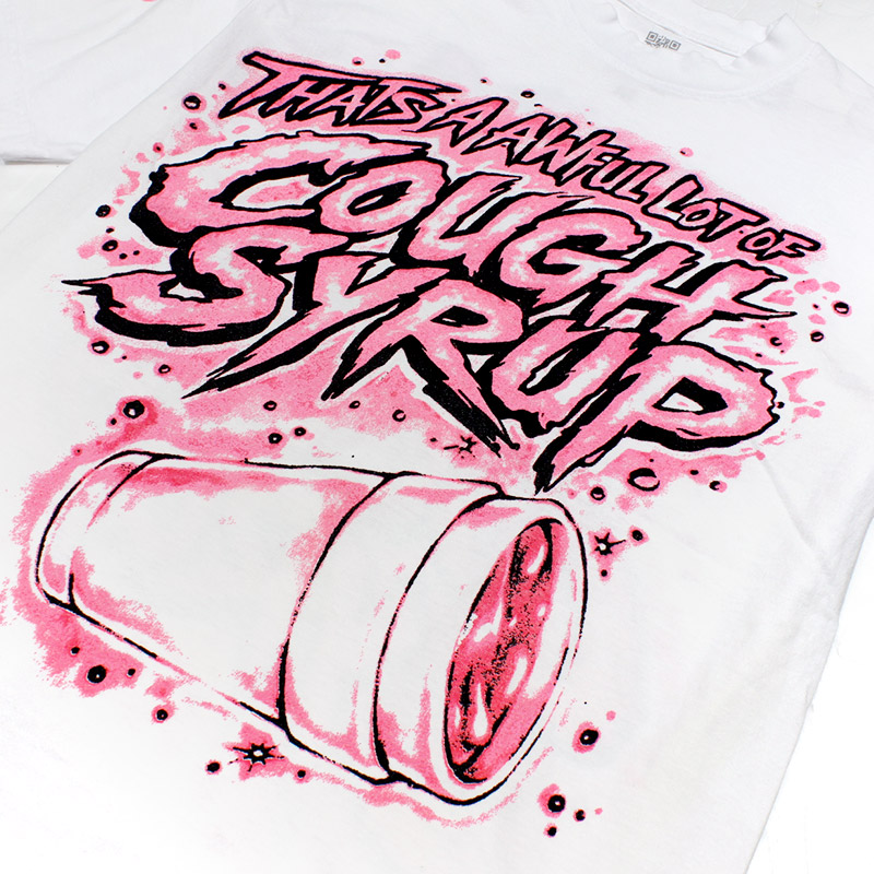 CUPID AIRBRUSH TEE -OFF WHITE-
