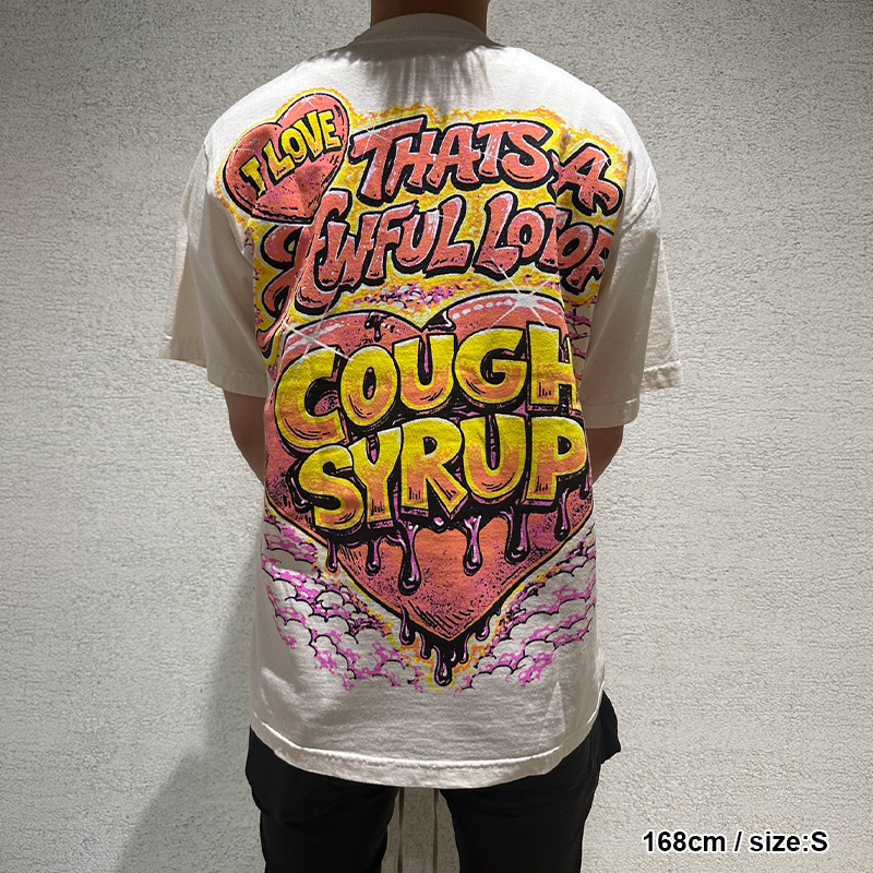 ALCOS AIRBLUSH VALENTINES T-SHIRT -WHITE-