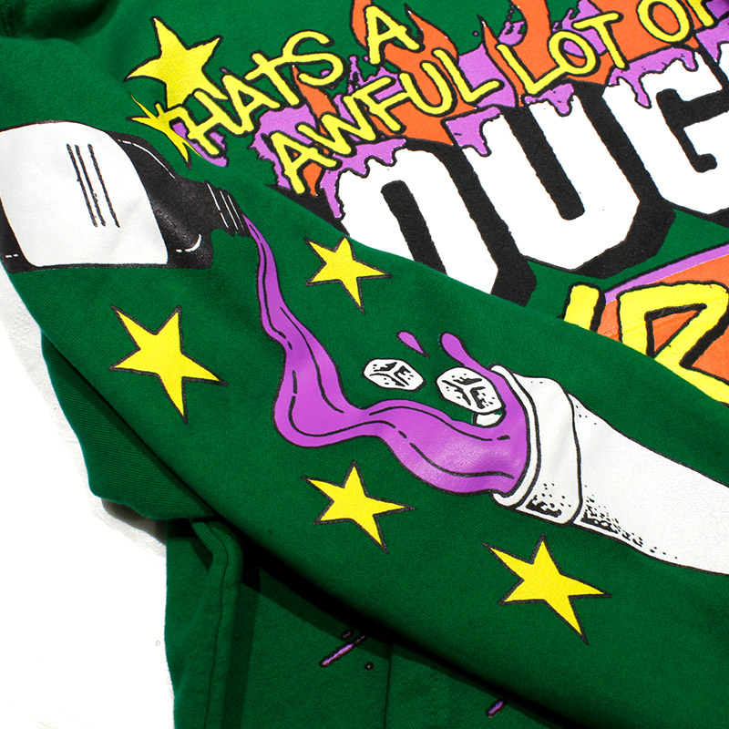 POUP V2 HOODIE -GREEN-
