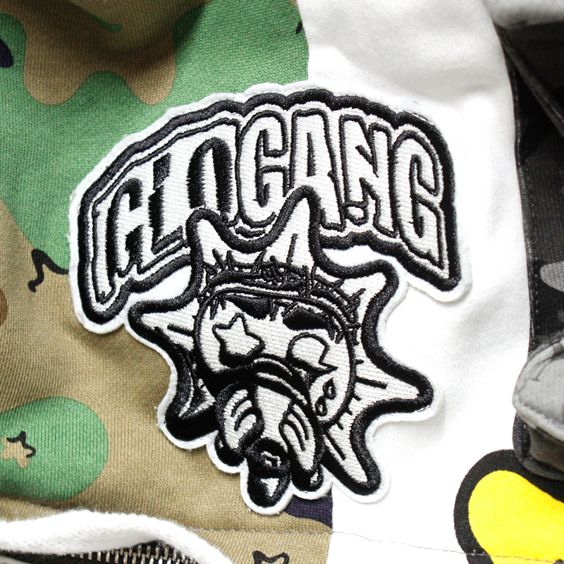 PATCH WORK PANTS -MULTI-