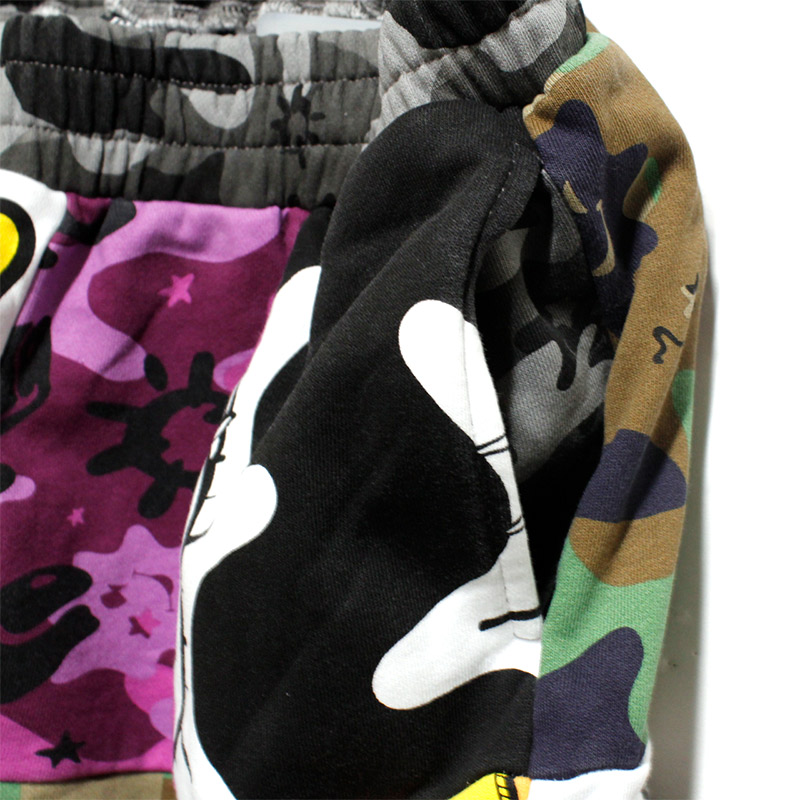 PATCH WORK PANTS -MULTI-