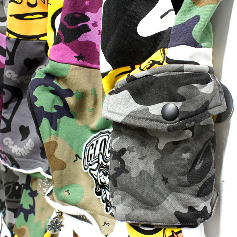 PATCH WORK PANTS -MULTI-