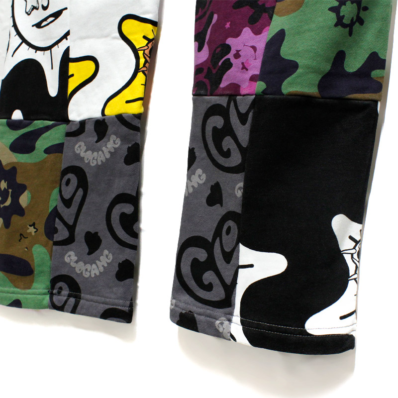 PATCH WORK PANTS -MULTI-