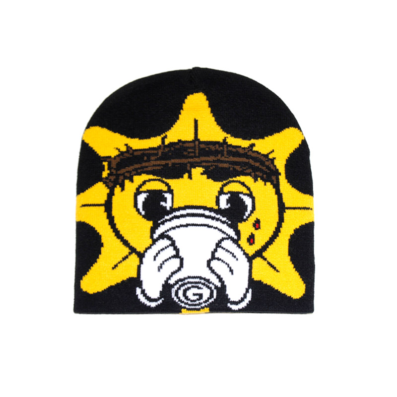 GLO CUP BEANIE -BLACK-