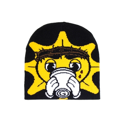 GLO CUP BEANIE -BLACK-