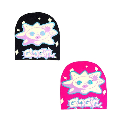 STATIC GLO GIRL BEANIE -2.COLOR-