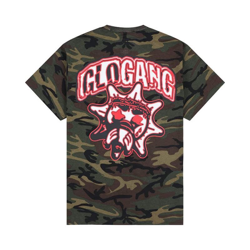 GLO LOGO 2025 INFRARED TEE -CAMO-
