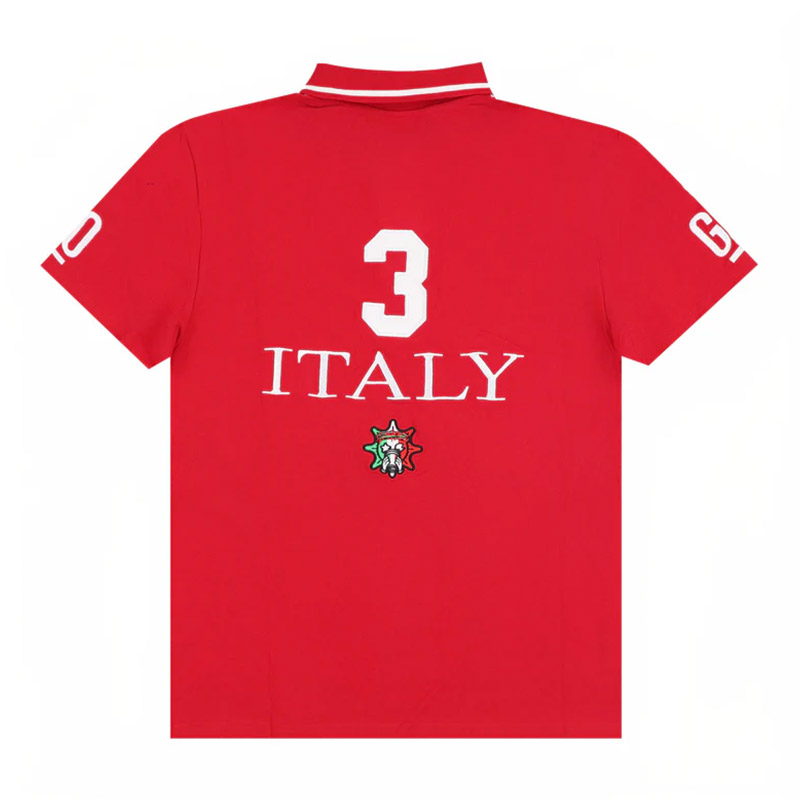 GLO GANG CLASSIC POLO -RED-