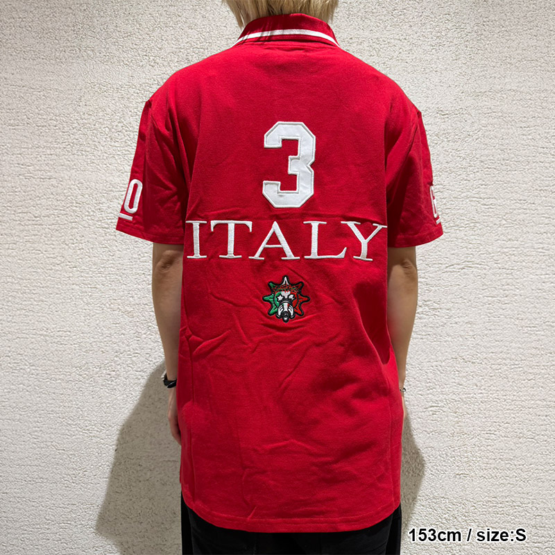 GLO GANG CLASSIC POLO -RED-