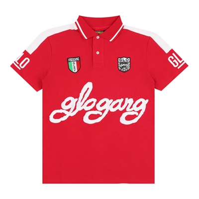 GLO GANG CLASSIC POLO -RED-