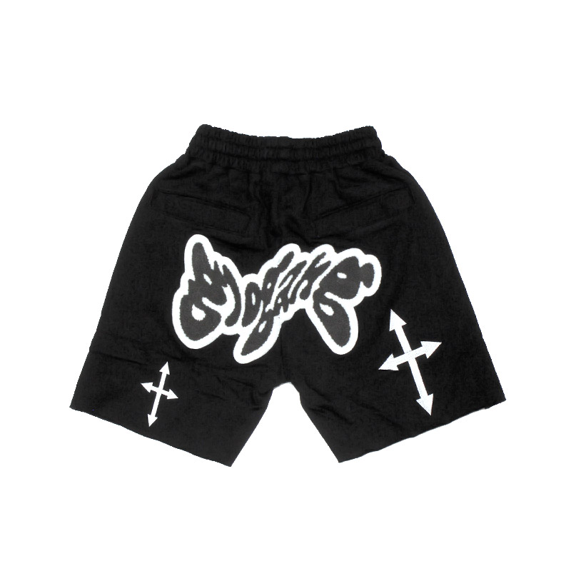 GLO MAN SHORTS -BLACK-