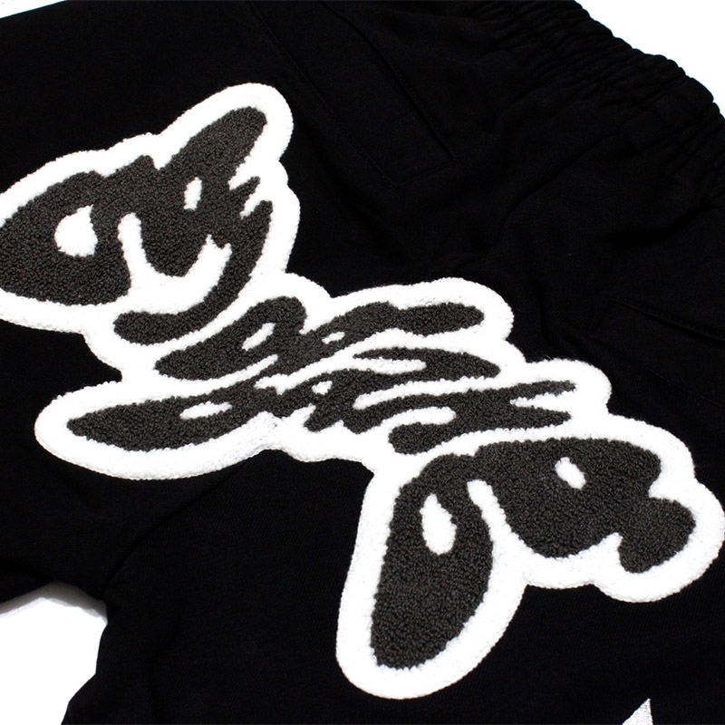GLO MAN SHORTS -BLACK-