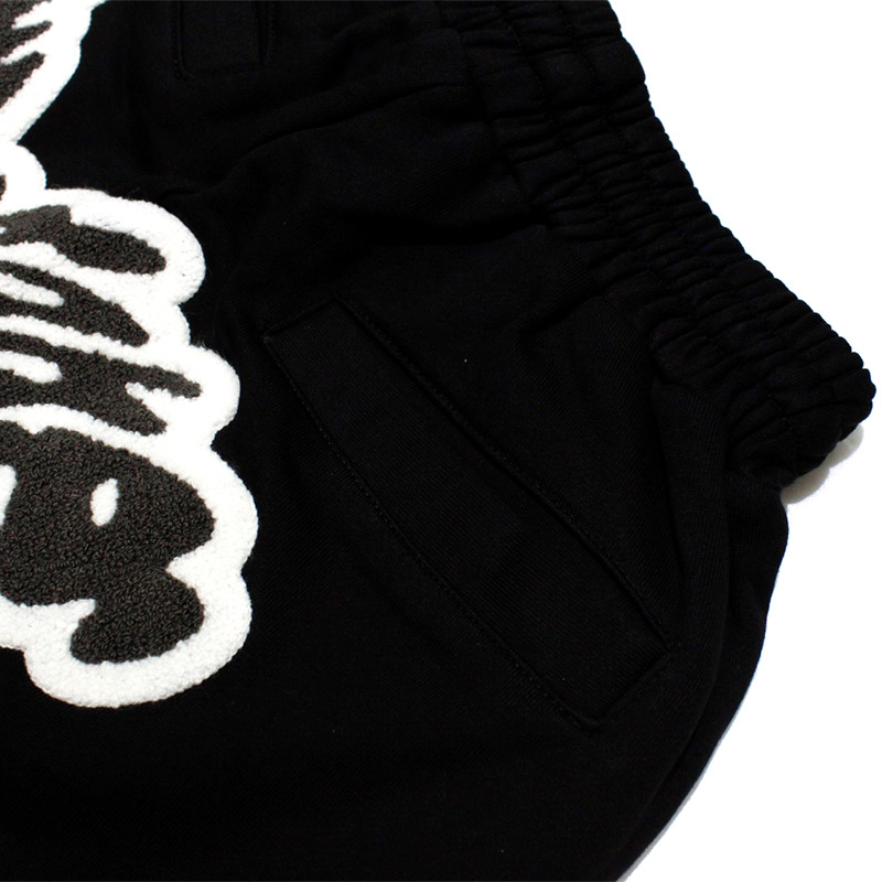 GLO MAN SHORTS -BLACK-