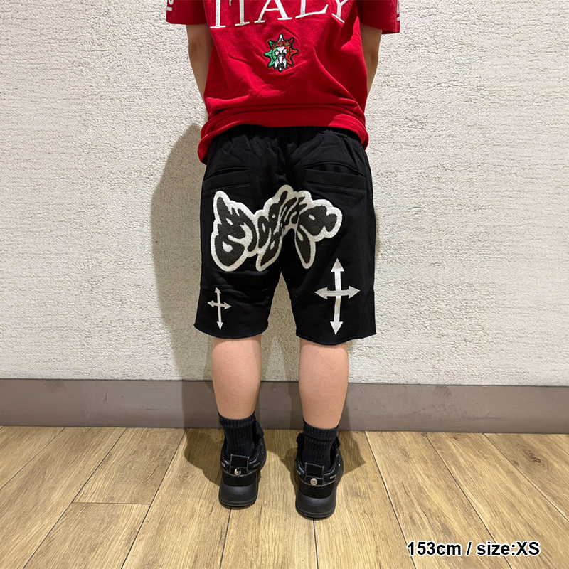 GLO MAN SHORTS -BLACK-