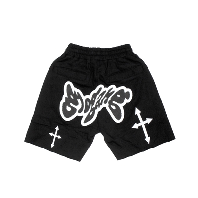 GLO MAN SHORTS -BLACK-