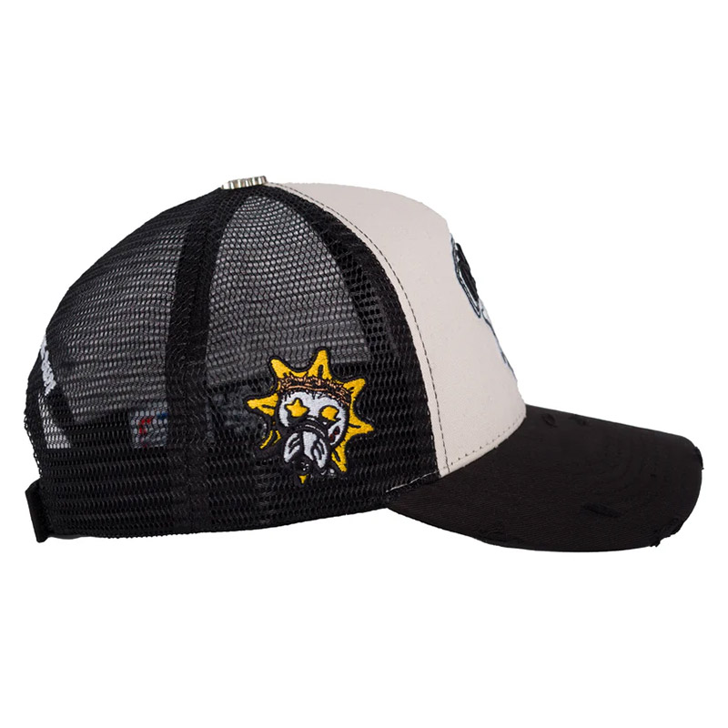 GLO GANG CLASSIC LOGO TRUCKER HAT -4.COLOR-