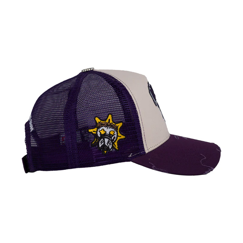 GLO GANG CLASSIC LOGO TRUCKER HAT -4.COLOR-