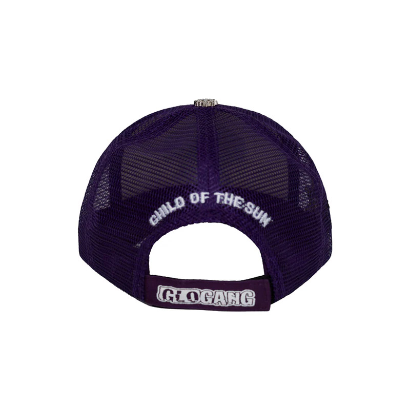 GLO GANG CLASSIC LOGO TRUCKER HAT -4.COLOR-