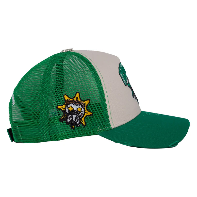 GLO GANG CLASSIC LOGO TRUCKER HAT -4.COLOR-