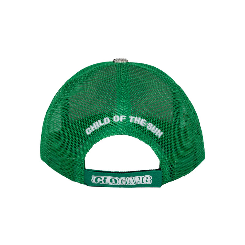 GLO GANG CLASSIC LOGO TRUCKER HAT -4.COLOR-