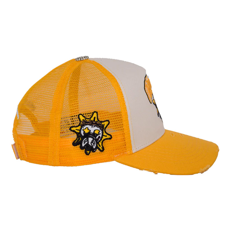 GLO GANG CLASSIC LOGO TRUCKER HAT -4.COLOR-