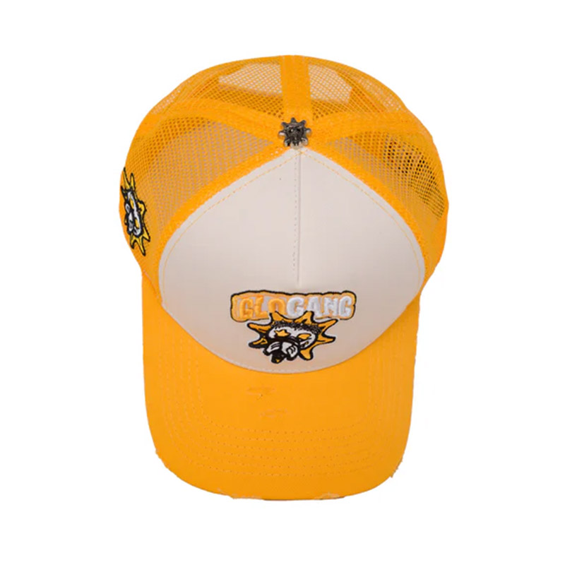 GLO GANG CLASSIC LOGO TRUCKER HAT -4.COLOR-