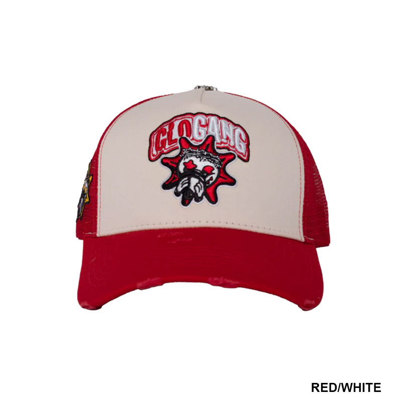 GLO GANG CLASSIC LOGO TRUCKER HAT -5.COLOR-