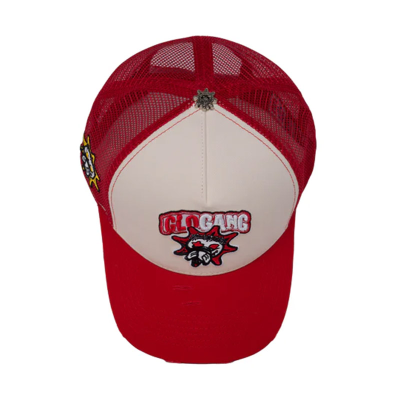 GLO GANG CLASSIC LOGO TRUCKER HAT -5.COLOR-