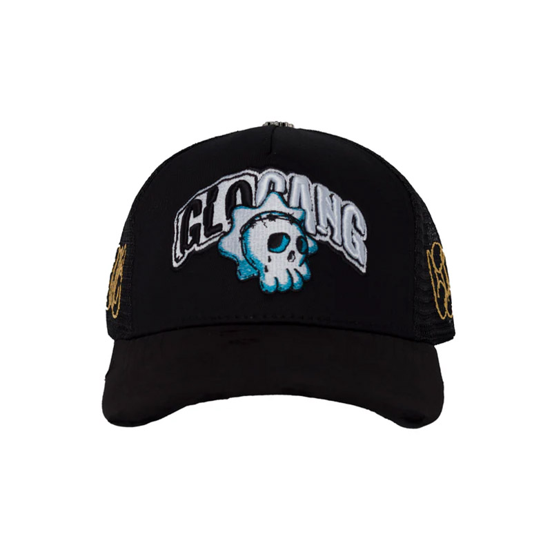 DEAD SUP TRUCKER HAT -BLACK-