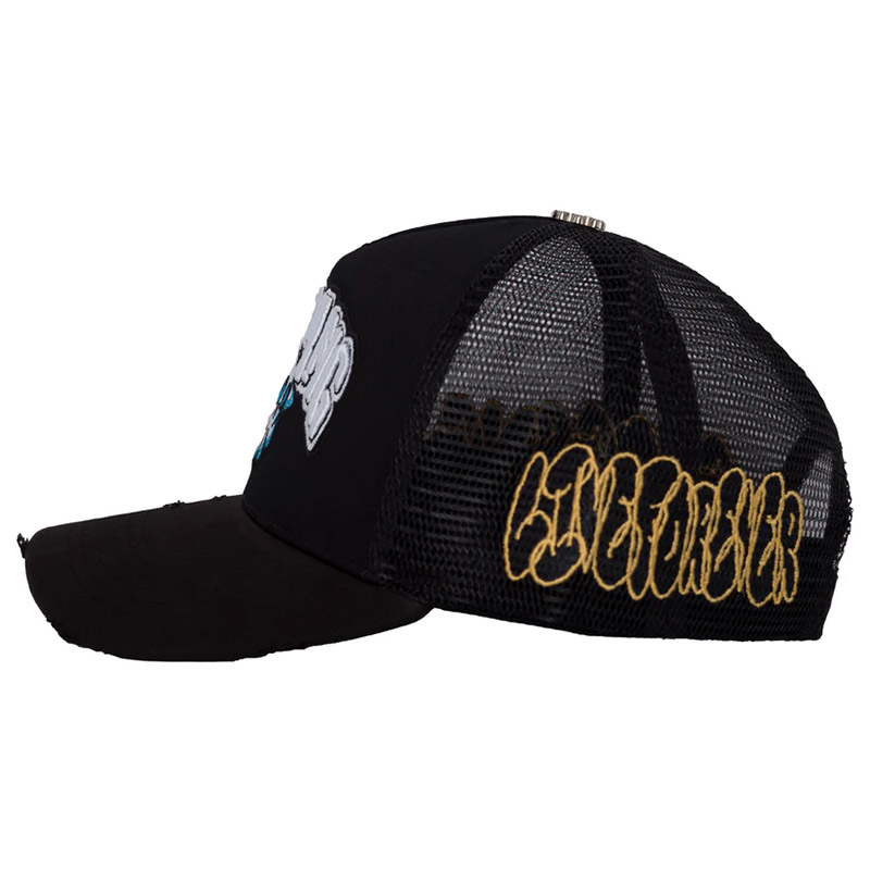 DEAD SUP TRUCKER HAT -BLACK-