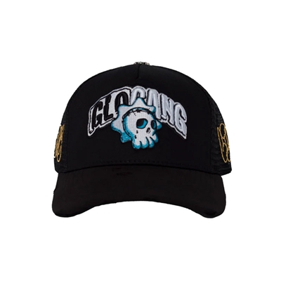 DEAD SUP TRUCKER HAT -BLACK-