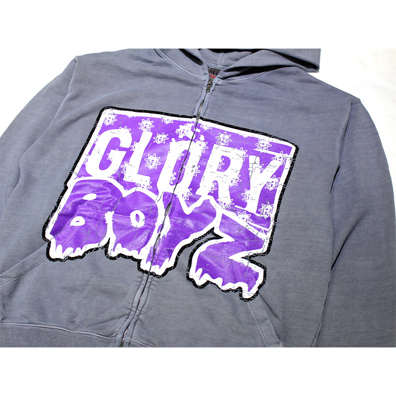 GLORY BOYS ZIP UP HOODIE -2.COLOR-