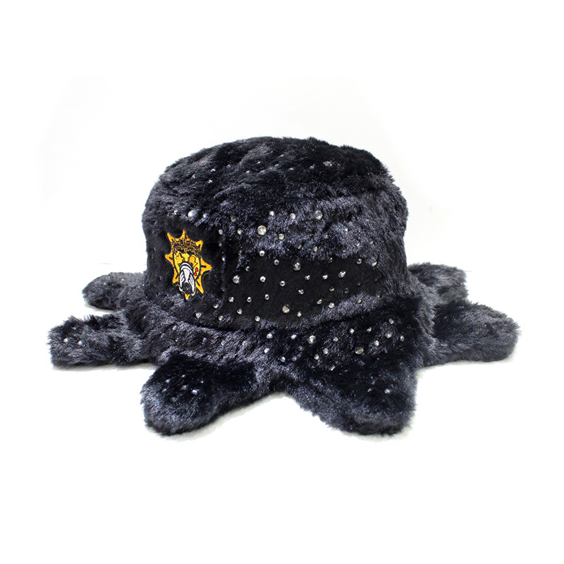 FURRY GLO SUN BUCKET HAT -2.COLOR-