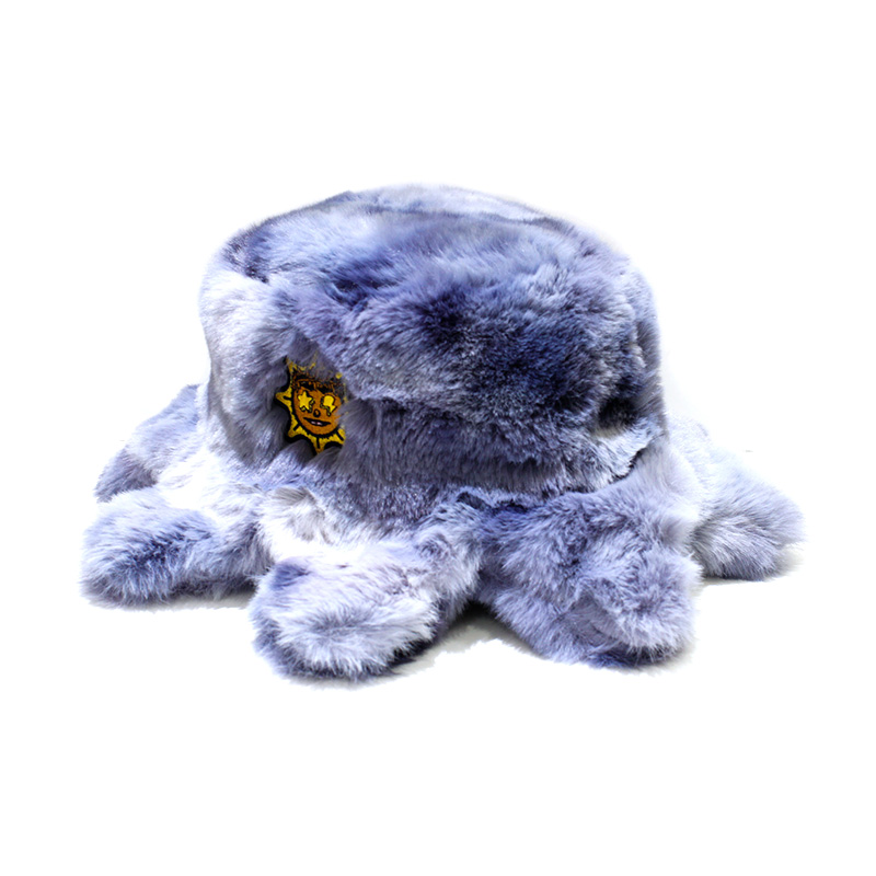 FURRY GLO SUN BUCKET HAT -2.COLOR-