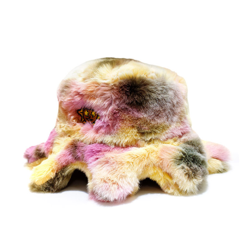 FURRY GLO SUN BUCKET HAT -4.COLOR-