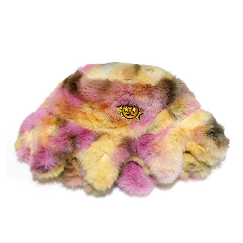 FURRY GLO SUN BUCKET HAT -4.COLOR-