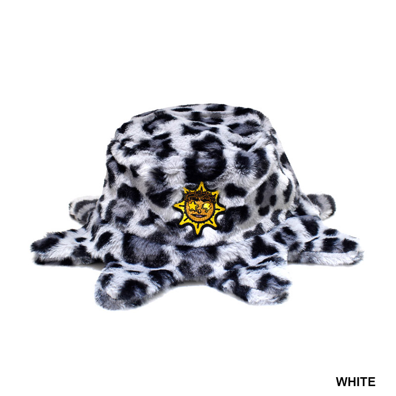 FURRY GLO SUN BUCKET HAT -4.COLOR-