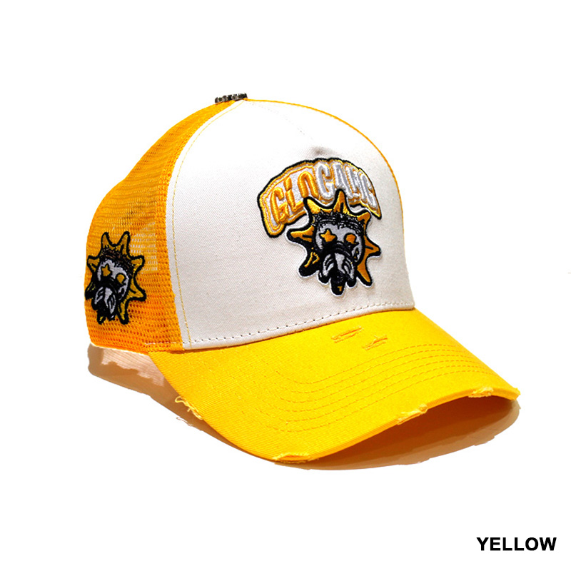 GLO GANG CLASSIC LOGO TRUCKER HAT -2.COLOR-