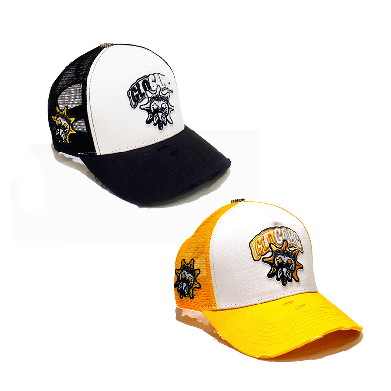 GLO GANG CLASSIC LOGO TRUCKER HAT -2.COLOR-
