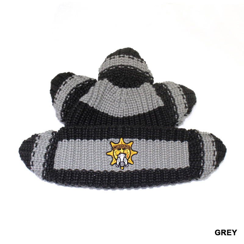 GLO RISING SUN BEANIE -2.COLOR-