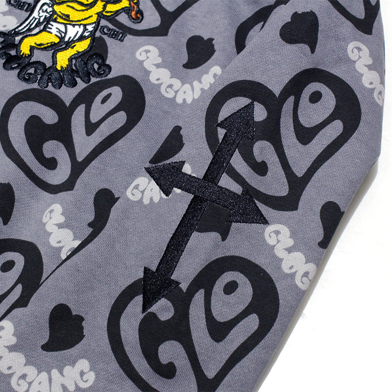 GLO GANG(グローギャング)/ I HEART GLO FULL ZIP HOODIE -3.COLOR-
