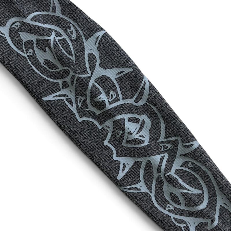 GLO GANG(グローギャング)/ GLORY THORN FULL ZIP HOODIE -BLACK-