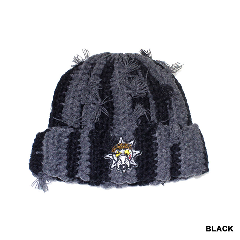 HAND TIED BEANIE -2.COLOR-