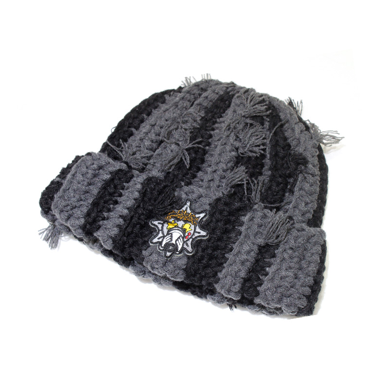 HAND TIED BEANIE -2.COLOR-
