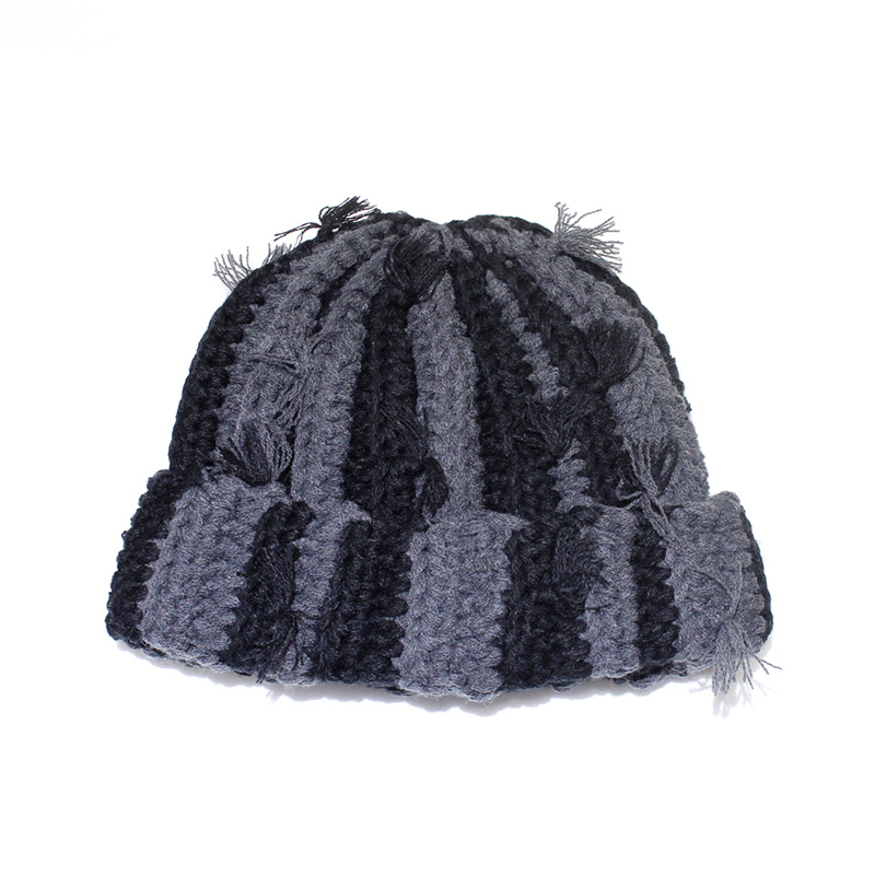 HAND TIED BEANIE -2.COLOR-