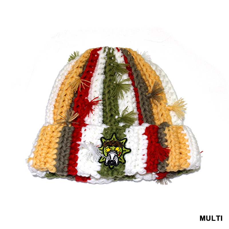HAND TIED BEANIE -2.COLOR-