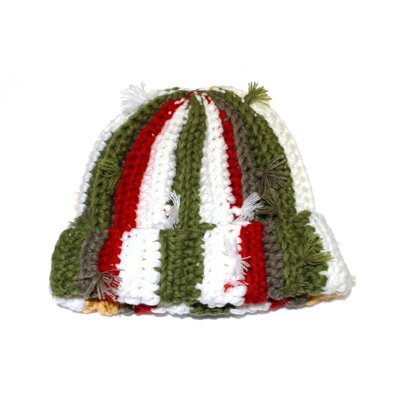 HAND TIED BEANIE -2.COLOR-