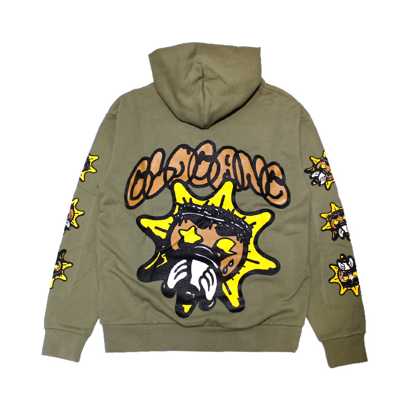 DESERTED SUN HOODIE -2.COLOR-