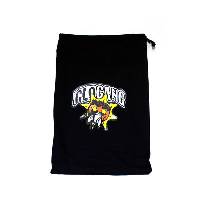 NOT A GANG SHOULDER BAG -BLACK-